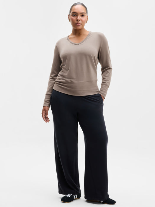 Coaster Luxe V-Neck Sweatshirt