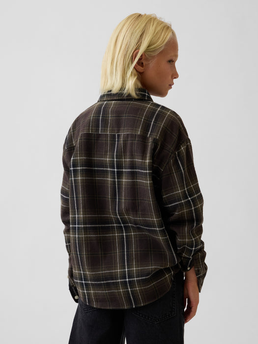 Relaxed Flannel Shirt