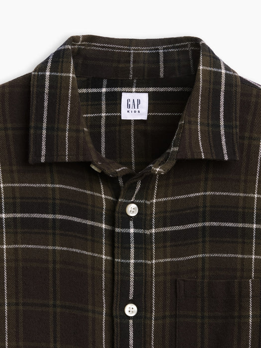 Relaxed Flannel Shirt