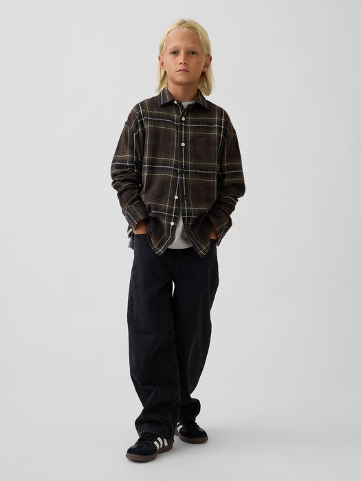 Relaxed Flannel Shirt