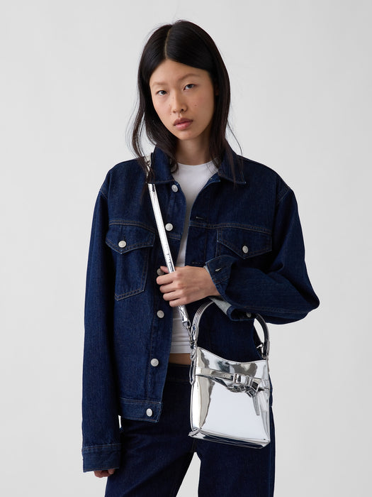 Small Metallic Shoulder Bag