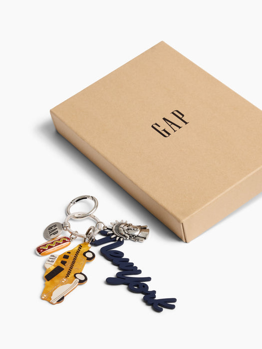 New York Bag Charm