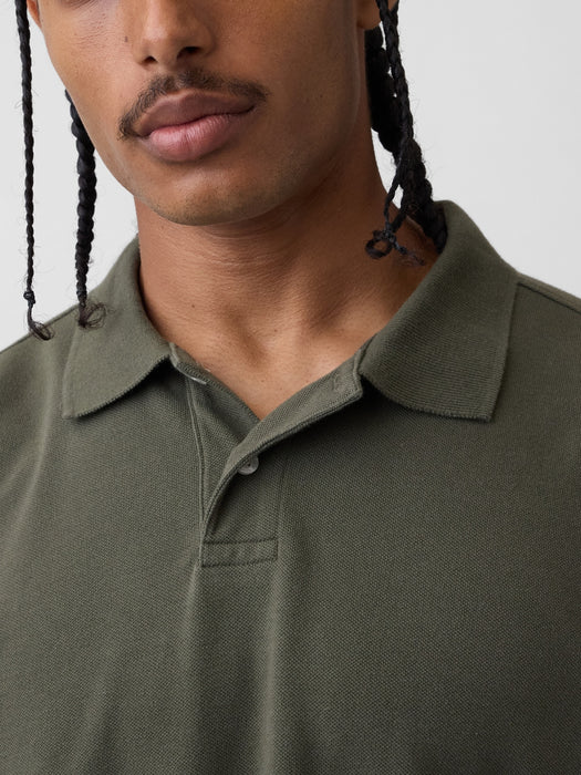 Relaxed Pique Polo