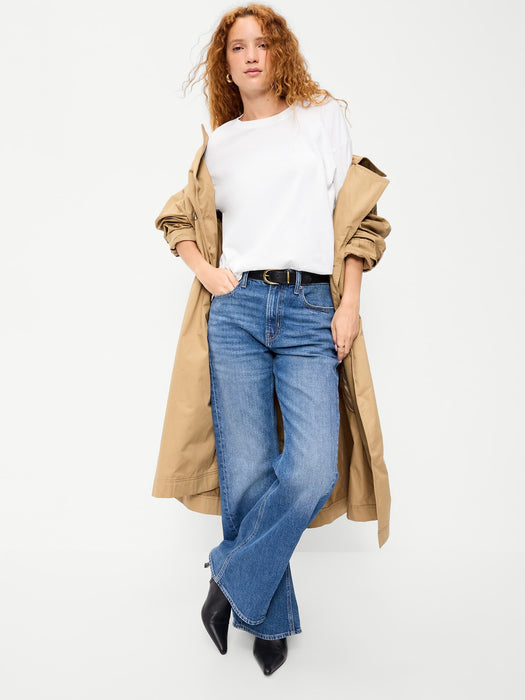 Vintage Long-Sleeve Crew-Neck T-Shirt