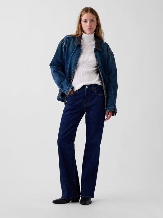 Lightweight CashSoft Rib Turtleneck Sweater