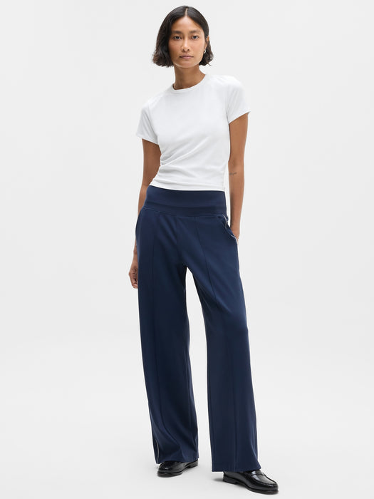 Signature Rib Crop Tee