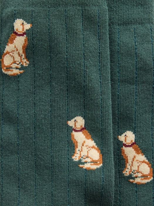 Print Dress Socks