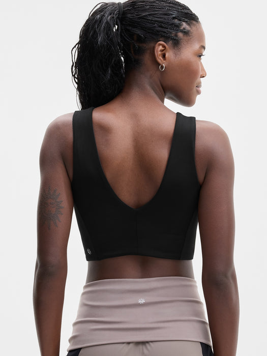 Transcend Low Back Longline Bra D-DD