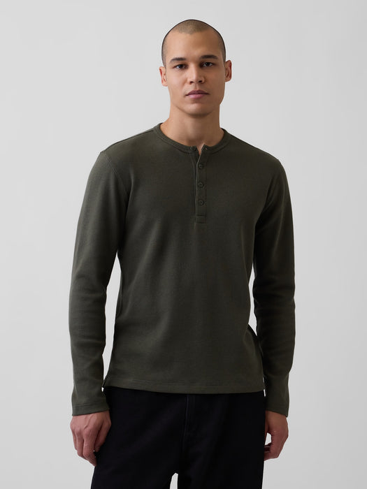 Waffle Henley T-Shirt