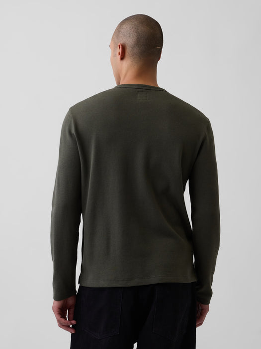Waffle Henley T-Shirt