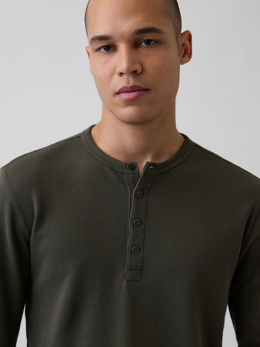 Waffle Henley T-Shirt