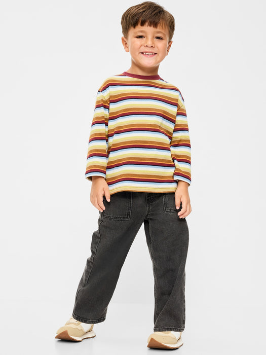 Super Baggy Barrel Leg Carpenter Jeans for Toddler Boys