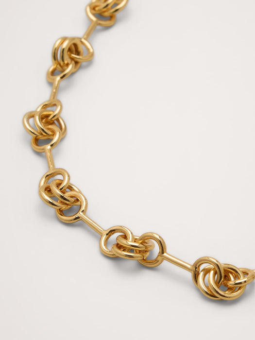 Double Ring Chain Bracelet