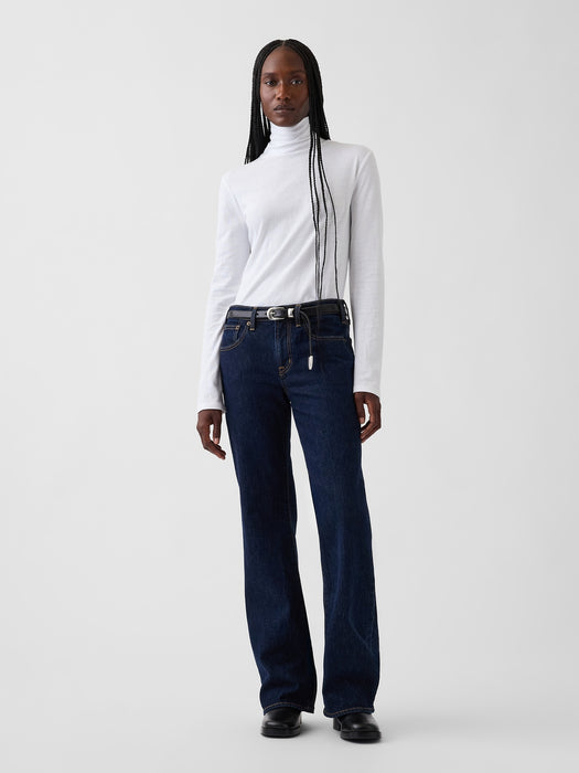 100% Cotton Authentic Turtleneck T-Shirt