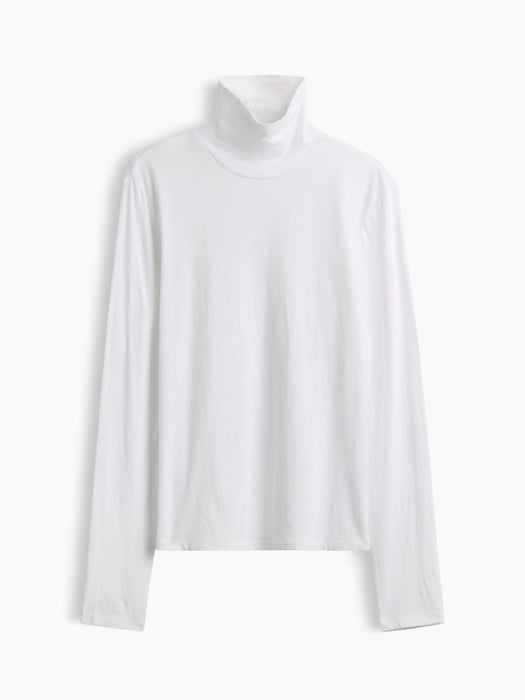 100% Cotton Authentic Turtleneck T-Shirt
