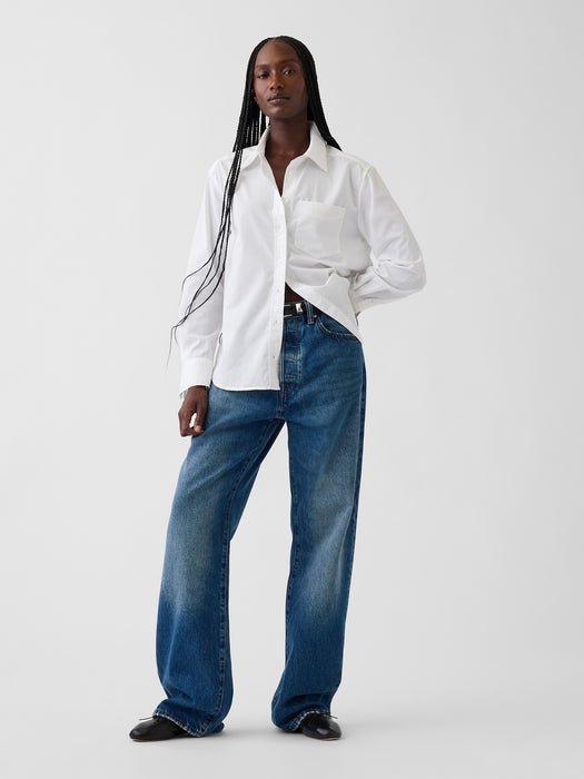 Organic Cotton Poplin Classic Shirt