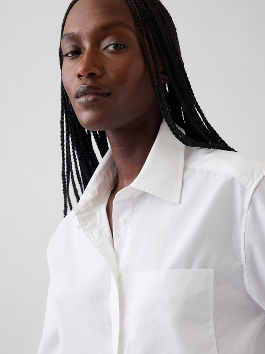 Organic Cotton Poplin Classic Shirt