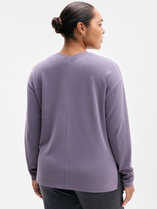 Seasoft V-Neck Sweatshirt