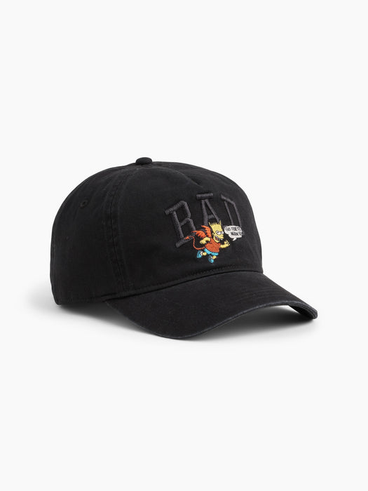 The Simpsons BAD Logo Baseball Hat