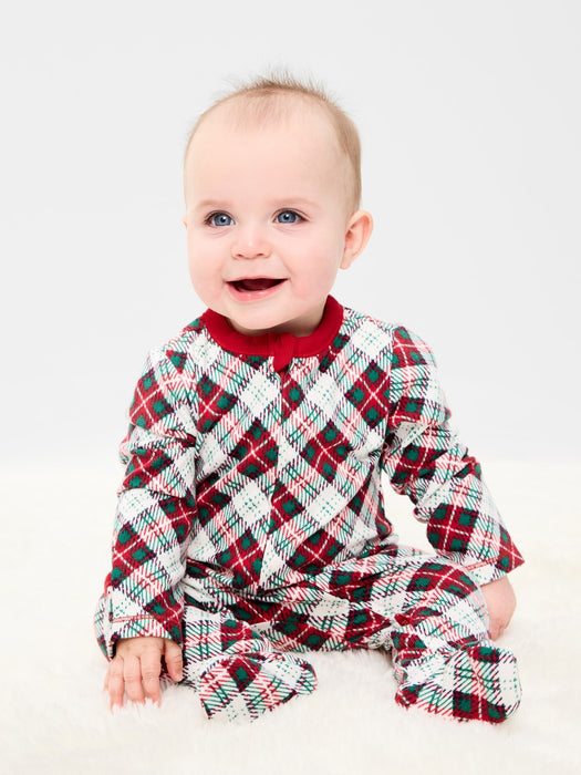 SoftMode 2-Way-Zip Sleep & Play Footed One-Piece for Baby