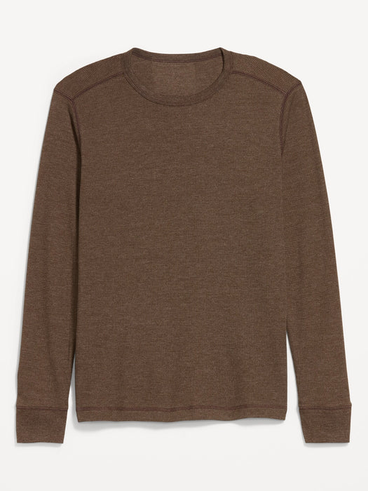 Crew-Neck Waffle T-Shirt