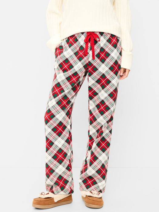 Flannel Pajama Pants for Women