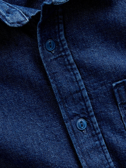 Kids Denim Relaxed Shirt