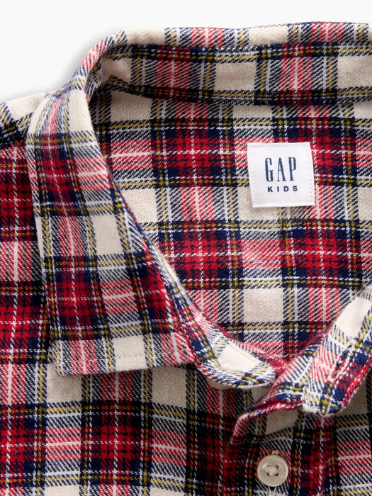 Relaxed Flannel Shirt