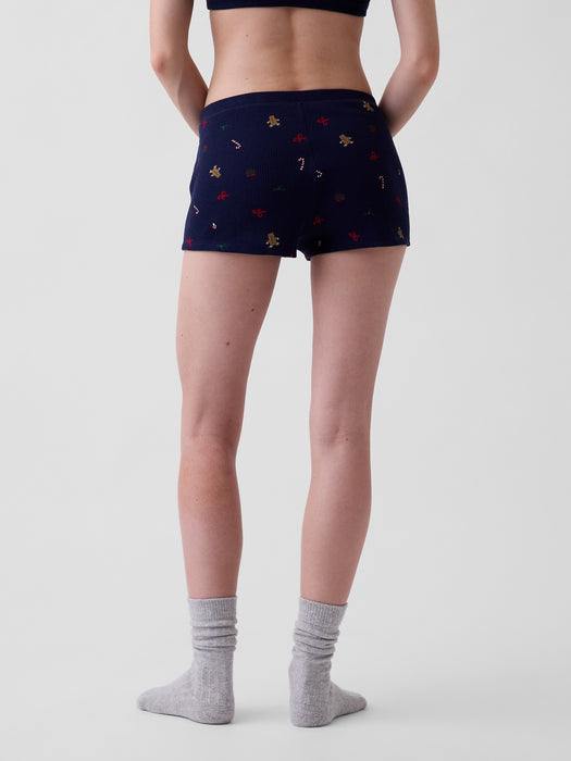 Waffle PJ Shorts