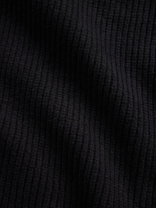 CashSoft Mockneck Sweater Bib