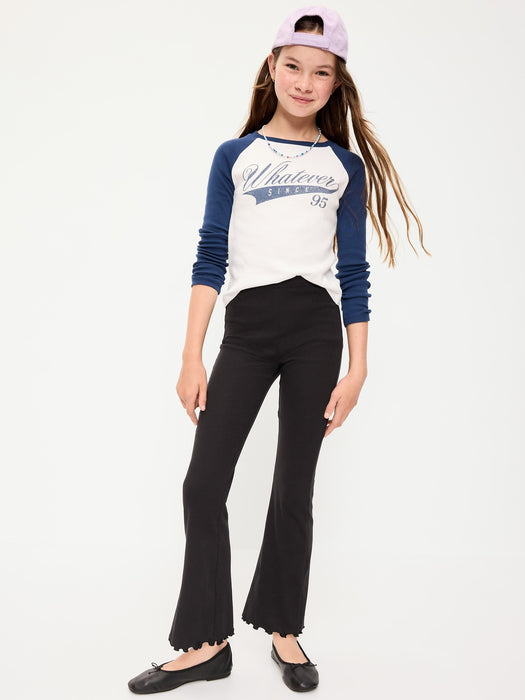 Full-Length Flared Leggings 2-Pack for Girls