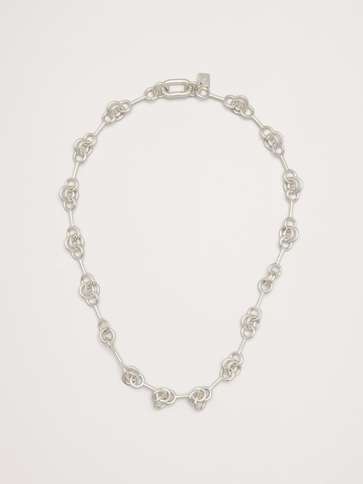 Double Ring Chain Necklace