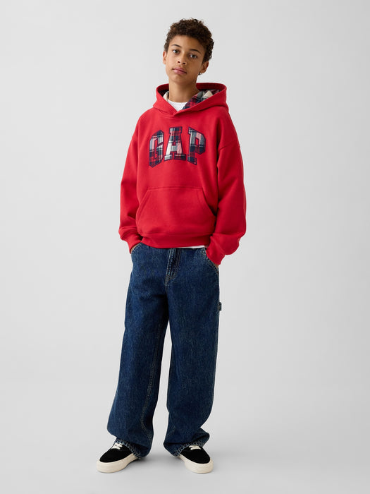 Kids VintageSoft Relaxed Logo Hoodie