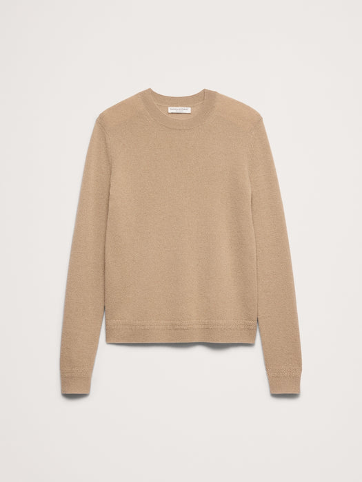 Lightweight Cashmere Crew-Neck Sweater