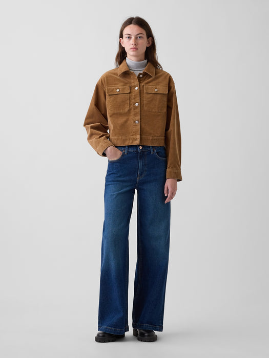 Corduroy Crop Jacket