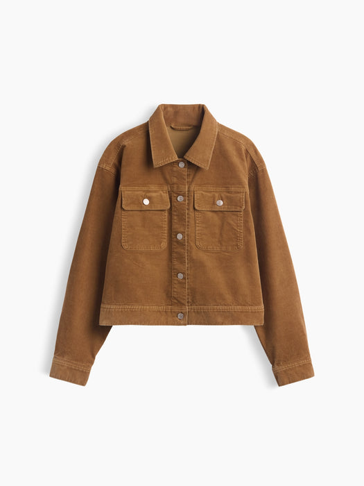 Corduroy Crop Jacket