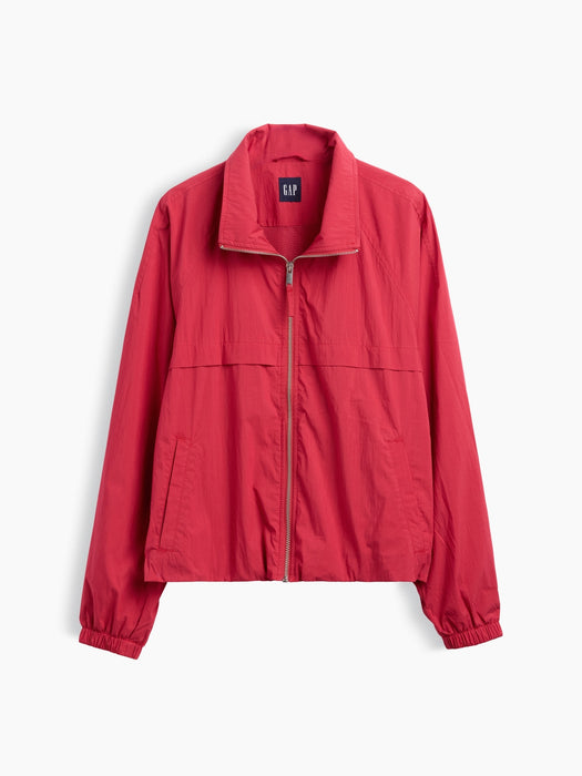 Poplin Oversized Track Jacket