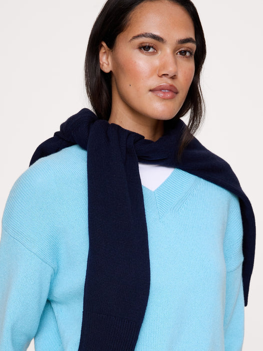 Oversized Italian Cotton-Cashmere Sweater
