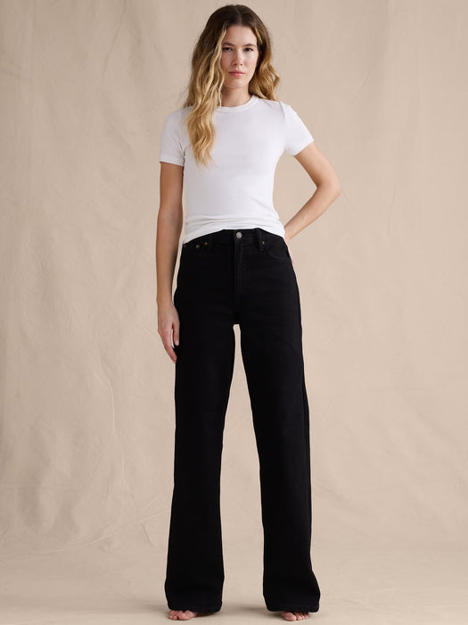 The Icon Classic Wide-Leg Jean