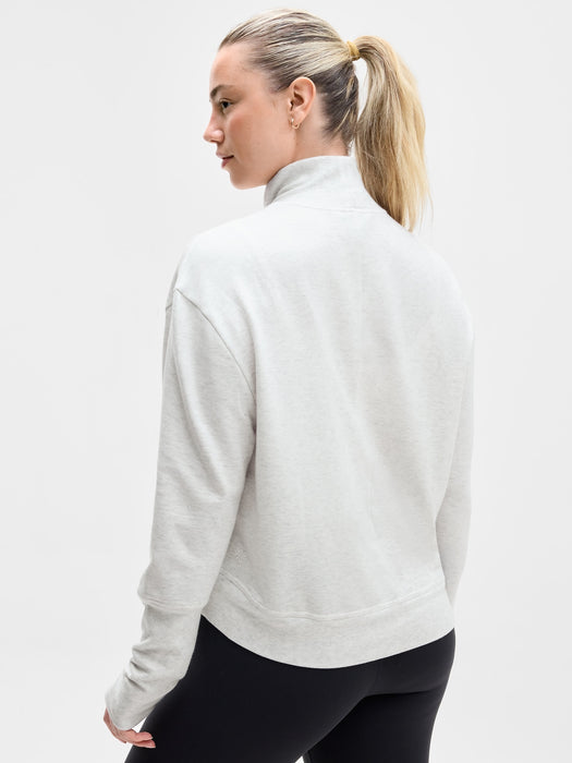 Coaster Luxe Mock Neck Sweatshirt