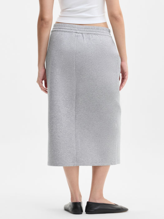 Form Knit Midi Skirt