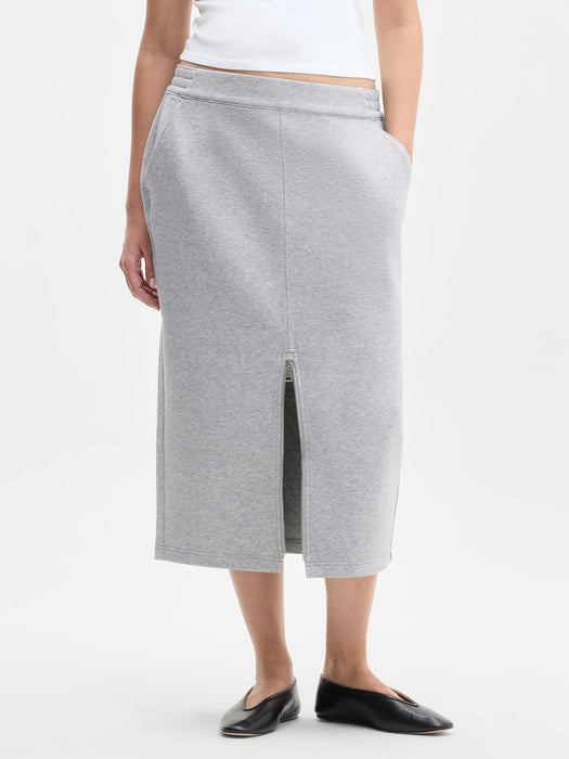 Form Knit Midi Skirt
