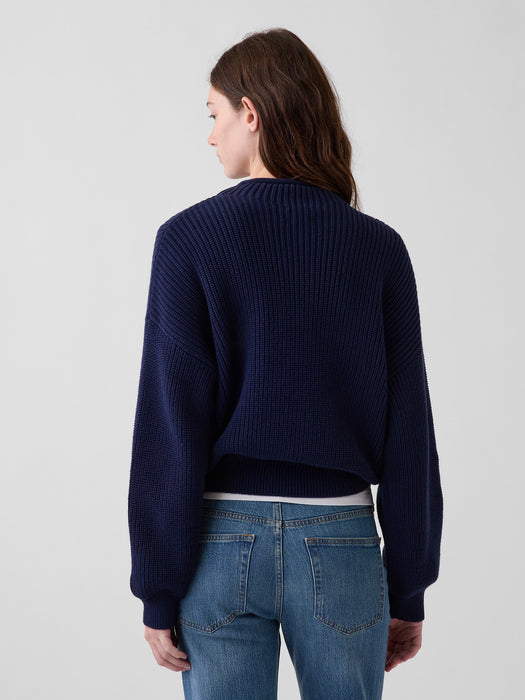 100% Cotton Rollneck Sweater