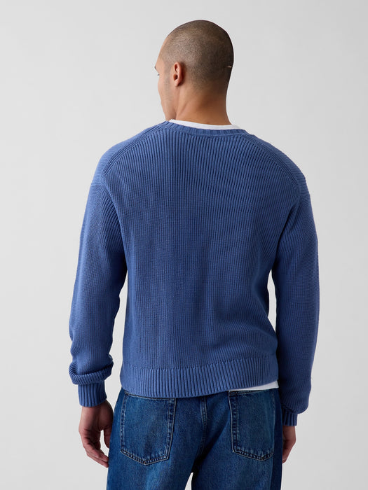 Relaxed Shaker Sweater