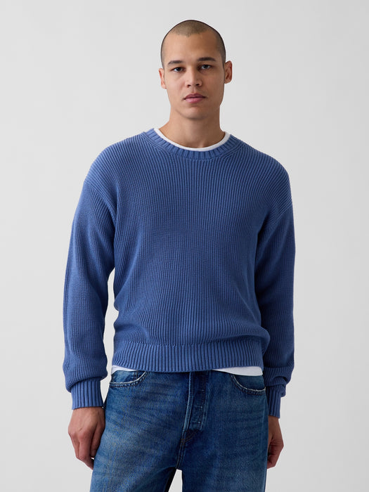 Relaxed Shaker Sweater