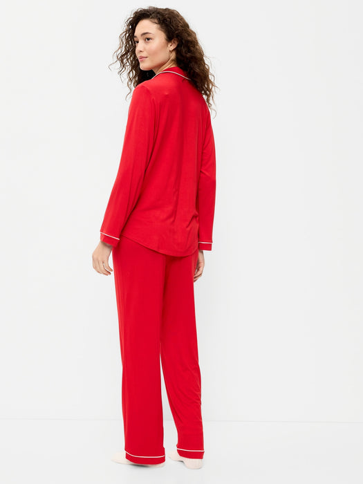 Sunday Sleep Knit Jersey Pant Set