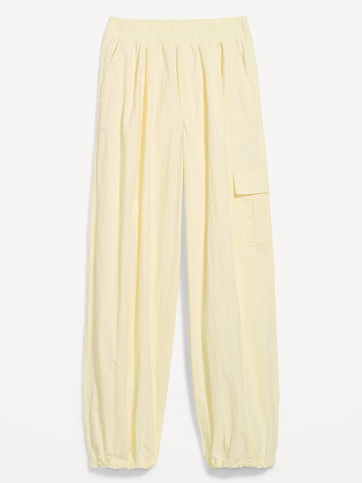 Mid-Rise Adjustable Active Woven Utility Pants
