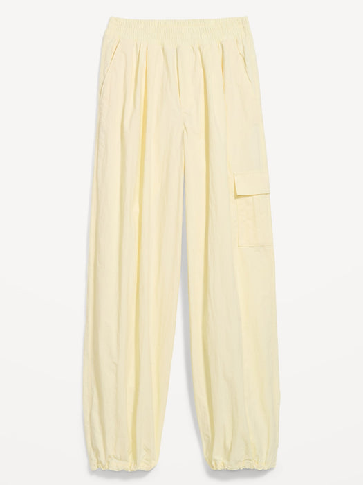 Mid-Rise Adjustable Active Woven Utility Pants
