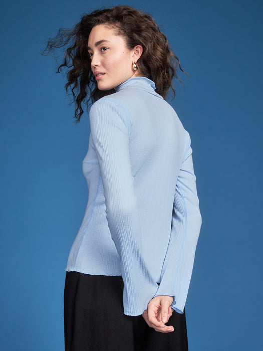 Old Navy x Altuzarra Long-Sleeve Ribbed Fitted Top