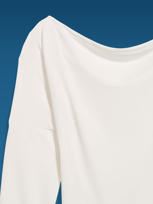 Old Navy x Altuzarra Jersey Off-The-Shoulder Top
